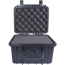 HARD CASE 270X245X185MM OD WITH FOAM BLACK WATER & DUST PROOF (231815) image 1