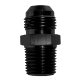 FTF Adapter Male An10 To 3/8" Npt Straight Black image 1