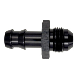 FTF Black Adapter An6 Male To 5/16" Barbeded image 1