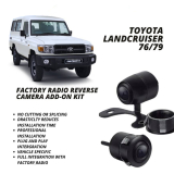 Toyota Land Cruiser 76/79 2018-2022 Reverse Camera Kit Factory Radio image 1