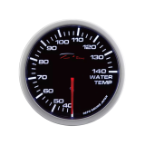 Depo Gauges WATER TEMP GAUGE 52MM - WHITE DISPLAY image 1