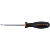 FIXMAN S/DRIVER SLOTTED 5.5X1X100MM CRV WITH ERGONOMIC HANDLE image 1