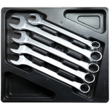 FIXMAN TRAY 5 PIECE COMBINATION SPANNERS 24-32MM image 1