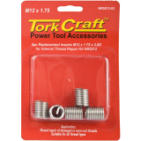 Tork Craft Thread Repair Kit M12 X 1.75 X 2.0d Repl. Inserts For Nr5012 image 1