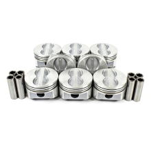 Enginetech P1534(8) Flat Top Pistons Set for Chevrolet Small Block 350 5.7L image 1