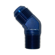 FTF Adapter  Male 45° An10  To 1/2" Npt image 1
