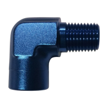 FTF Adapter Male 90° 1/4" Npt  To Female 1/4" Npt image 1