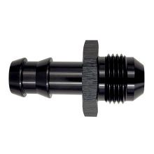 FTF Black Adapter An6 Male To 3/8" Barbeded image 1