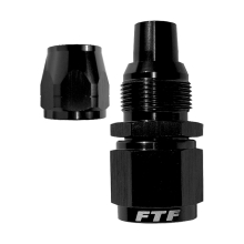 FTF Black Hose End Cutter Style Straight An6 image 1