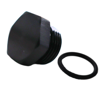  FTF Port Plug An8 O-ring Seal Black image 1