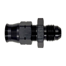 FTF Black Adapter Male An8 To 1/2" Hard Tube image 1