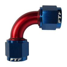 FTF Union Adapter 90° Female To Female AN 10 image 1