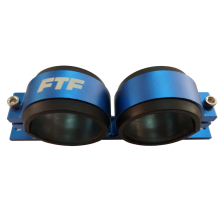 FTF Pump Bracket Double - Id 61mm Blue image 1