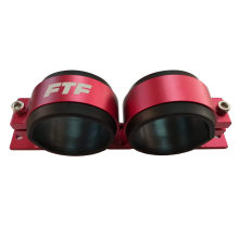FTF Pump Bracket Double - Id 61mm Red image 1