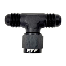 FTF Adapter Tee An6 -  Female On Side Black image 1