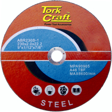 CUTTING DISC FOR STEEL 230 X 2.0 X 22.22MM image 1