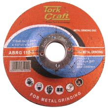 GRINDING DISC FOR STEEL 115 X 6.0 X 22.2MM image 1