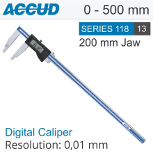 DIG. CALIPER 500MM 0.06MM ACC. S/STELL 0.01MM RES. image 1