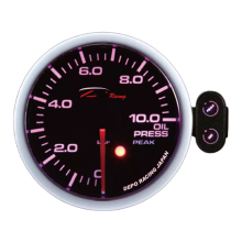 Depo Gauges  Oil Pressure Gauge 52mm - 7 Colour Led image 1