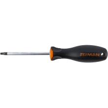 FIXMAN S/DRIVER TORX  T25  6X100MM CRV WITH ERGONOMIC HANDLE image 1