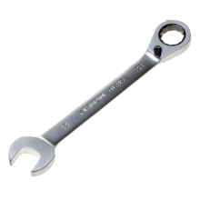 FIXMAN REVERSIBLE COMBINATION RATCHETING WRENCH 22MM image 1