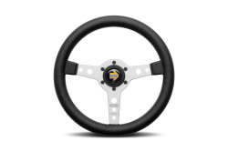 MOMO Prototipo Steering Wheel - Silver - 320mm image 1