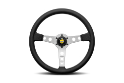 MOMO Prototipo steering wheel - Silver - 370mm image 1