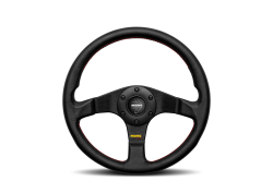 MOMO Tuner 320 Black Steering Wheel image 1