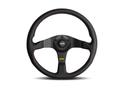 MOMO Tuner 350 Black Steering Wheel image 1